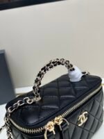 Chanel 24K Diamond Handle Box Bag 2878 - Image 6