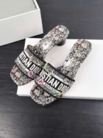 Dior Slipper Sandals Low Heel Shoes - Image 3