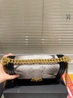Chanel Le Boy 25cm Exotic Skin Shoulder Bag 10A - Image 3