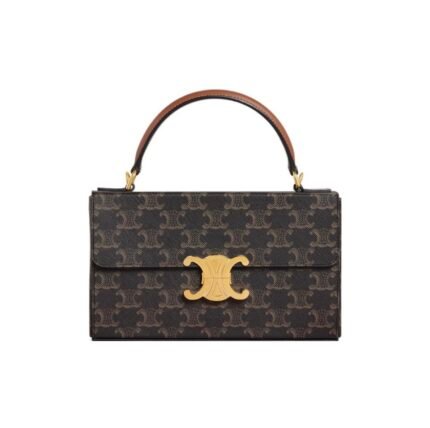 Celine Large Lock Buckle Handbag Shoulder Bag