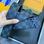 Louis Vuitton LV Leather Belts 1:1 Mirror Version - Image 4