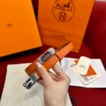 Hermes Leather Belts 1:1 Mirror Version - Image 6