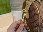 Gucci Monogram Canvas Boston Pillow Bag - Image 5