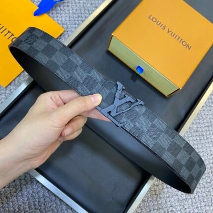 Louis Vuitton LV Leather Belts 1:1 Mirror Version