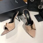 Saint Laurent Slipper Sandals Heels Shoes - Image 2