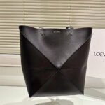 Loewe Puzzle Fold Tote Calfskin Shoulder Bag Totes Bag - Image 7