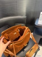 Prada Explore Suede Shoulder Bag 33321 - Image 9