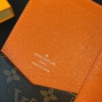 Louis Vuitton Leather Passport Cover - Image 9