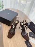 Saint Laurent YSL Heels Sandals Shoes - Image 2