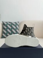 Dior B23 logo print high top sneakers Shoes - Image 5