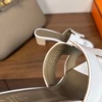 Hermes Slipper Sandals Heels Shoes - Image 8