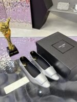 Saint Laurent YSL Classic Casual Single Shoes - Image 3