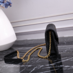 Saint Laurent YSL Gold Logo Crossbody Shoulder Bag - Image 10