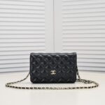 Chanel Woc Classic Lambskin Gold Hardware Shoulder Bag Handbag