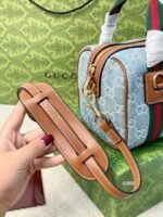Gucci Denim Mini Handbag and Crossbody Bag - Image 6