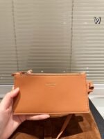 YSL Suede Tote Bag 32cm Ultra-Soft Microfiber - Image 3