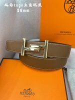 Hermes Leather Belts 1:1 Mirror Version - Image 2