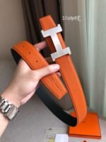 Hermes Leather Belts 1:1 Mirror Version - Image 5