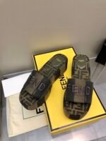 Fendi Thick Bottom Slipper Sandals Shoes - Image 4