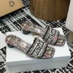 Dior Slipper Sandals Low Heel Shoes