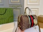 Gucci Monogram Canvas Boston Pillow Bag - Image 2