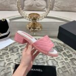 Chanel Slipper Sandals Heels Shoes - Image 6