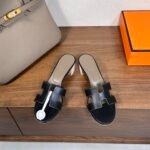 Hermes Slipper Sandals Heels Shoes - Image 4