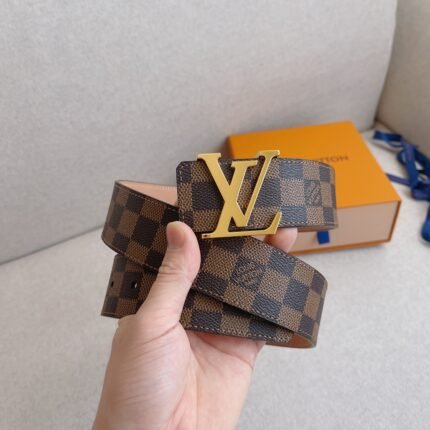 Louis Vuitton LV Leather Belts 1:1 Mirror Version
