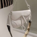 Dior Saddle Bag Matte Leather Shoulder Bag - Image 10