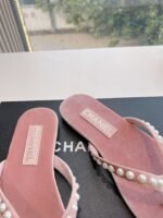 Chanel Clip Toe Slipper Sandals Shoes - Image 8
