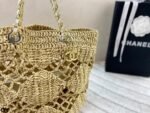 Chanel Coco Beach Raffia Tote Bag - Image 4