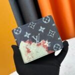 Louis Vuitton Brazza Damier Graphite Pixel N60895 M40452 Wallet Bag Handbag