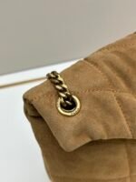 Yves Saint Laurent frosted LOULOU PUFFER quilted space bag - Image 6