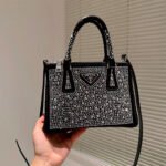 Prada Galleria Anti Crystal Mini Handbag Shoulder Bag - Image 2