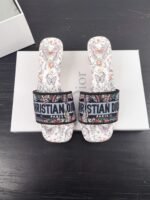 Dior Slipper Sandals Low Heel Shoes - Image 4