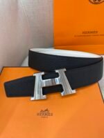 Hermes Leather Belts 1:1 Mirror Version - Image 3