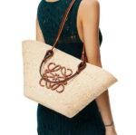 Loewe Anagram Basket Tote Bag Handbag - Image 3