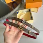 Louis Vuitton LV Leather Belts 1:1 Mirror Version - Image 2