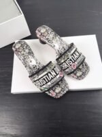 Dior Slipper Sandals Low Heel Shoes