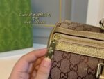 Gucci Monogram Canvas Boston Pillow Bag - Image 8