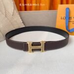Hermes Leather Belts 1:1 Mirror Version - Image 5
