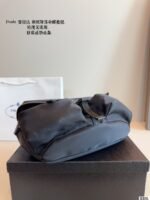 Prada Vintage Nylon Messenger Bag  Casual-Chic Unisex Satchel - Image 4