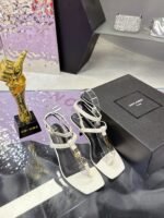 Saint Laurent YSL Classic Clip Toe  Sandals Slipper Heels Shoes - Image 4