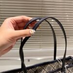 Tory Burch Small T Monogram cotton zip tote bag - Image 12