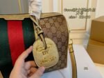 Gucci Monogram Canvas Boston Pillow Bag - Image 4