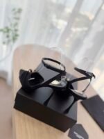 Saint Laurent YSL Heels Sandals Shoes - Image 7