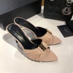 Saint Laurent Slipper Sandals Heels Shoes