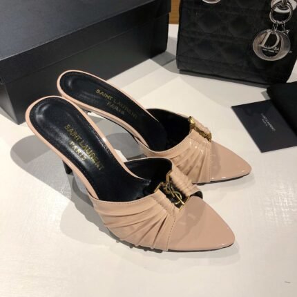 Saint Laurent Slipper Sandals Heels Shoes