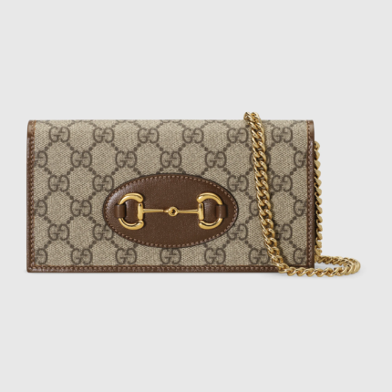 GUCCI GG  Horsebit 1955 Wallet With Chain Bag 621892