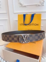 Louis Vuitton LV Leather Belts 1:1 Mirror Version - Image 2